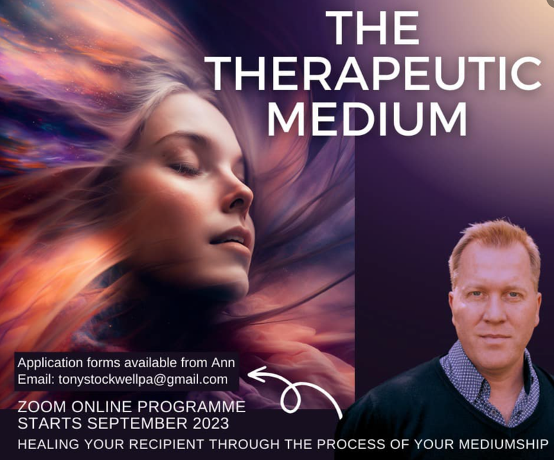 The Therapeutic Medium Mentorship with Tony Stockwell