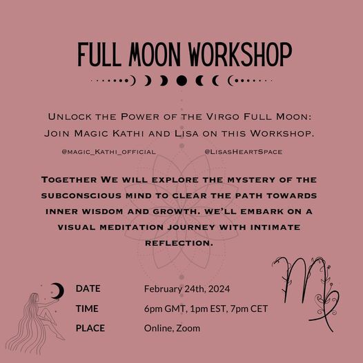 Full Moon Workshop with Lisa Stamper