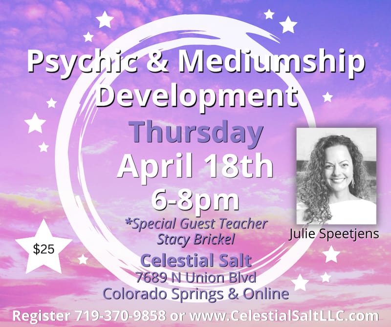 Psychic & Mediumship Development with Julie Speetjens