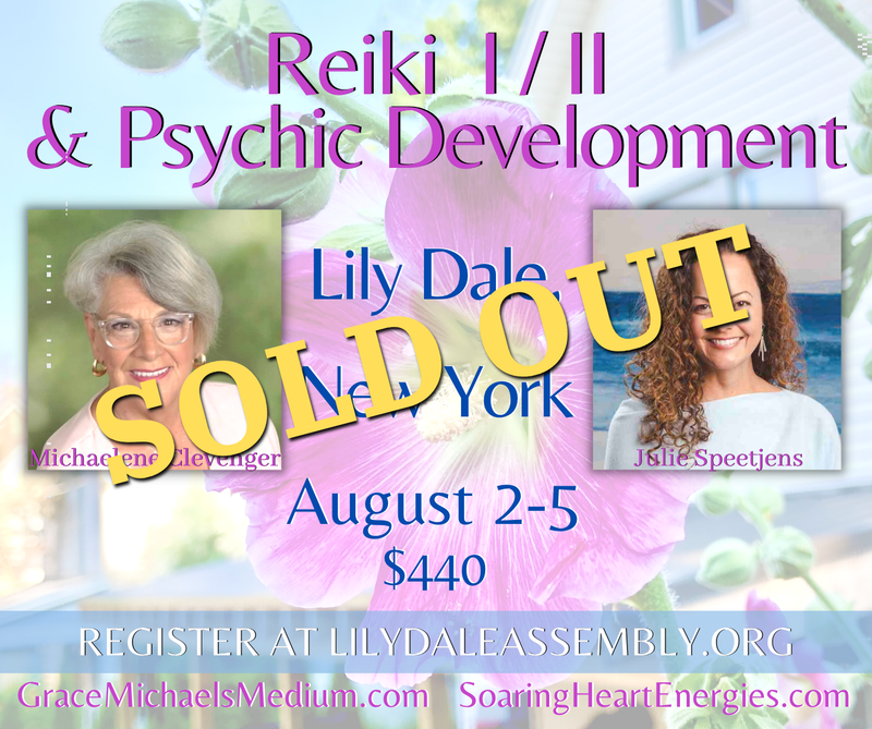 Reiki I/II & Psychic Development at Lily Dale with Julie Speetjens and Mike Clevenger
