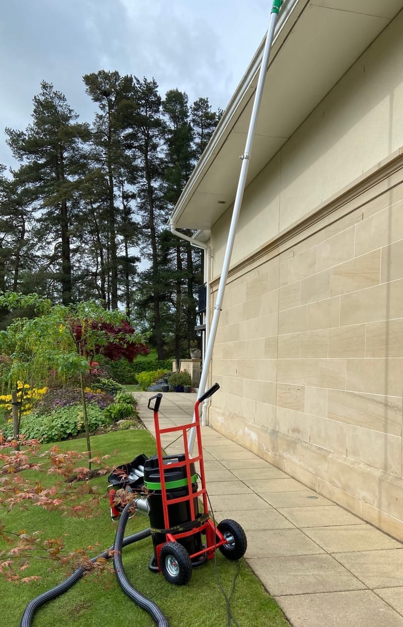 Gutter cleaning