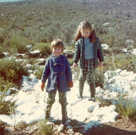 Snow in the Cederberg Mountains