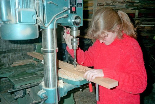 Pipe Organ Builders Aprentice in Brixton - 1989