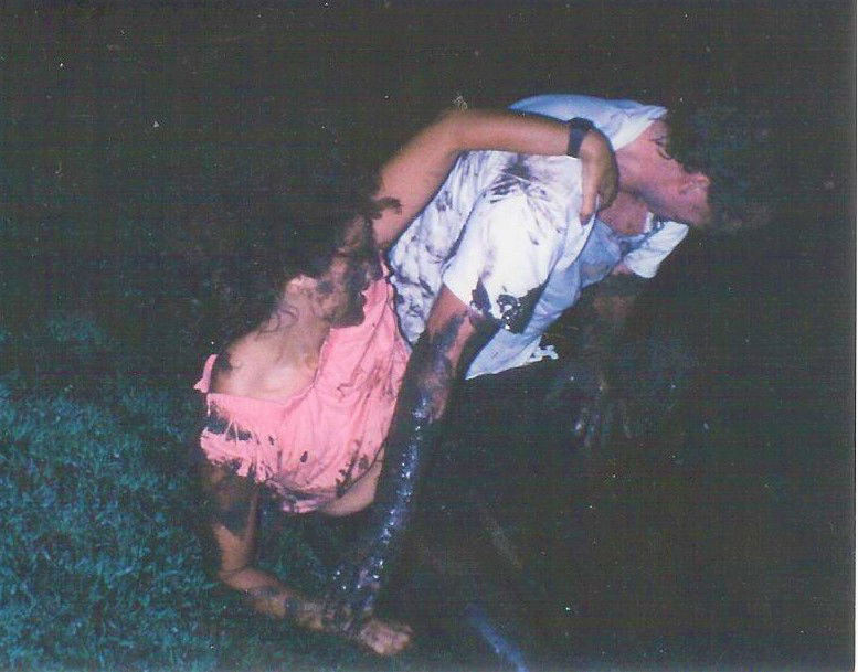 Mud wrestling in Turkey