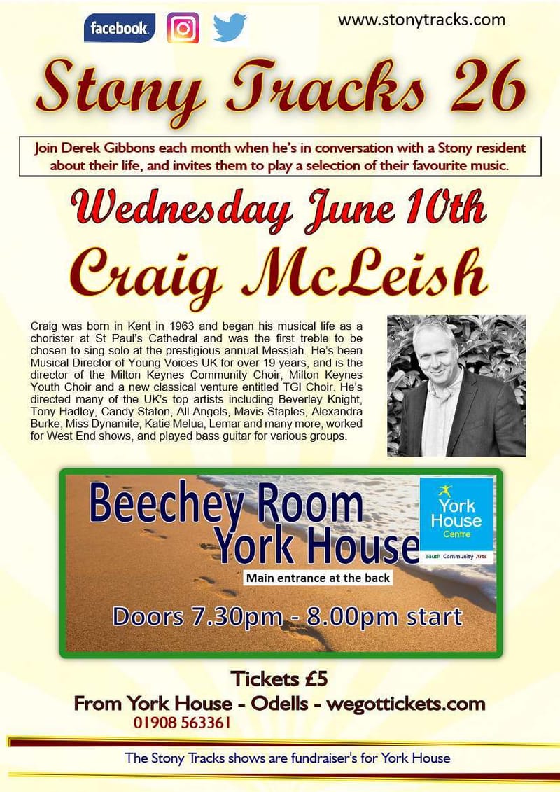Stony Tracks 26 - Craig McLeish