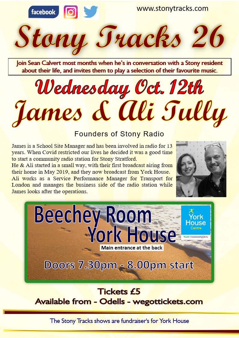 Stony Tracks 26 - James & Ali Tully