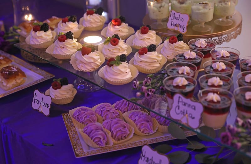 individual mini cakes