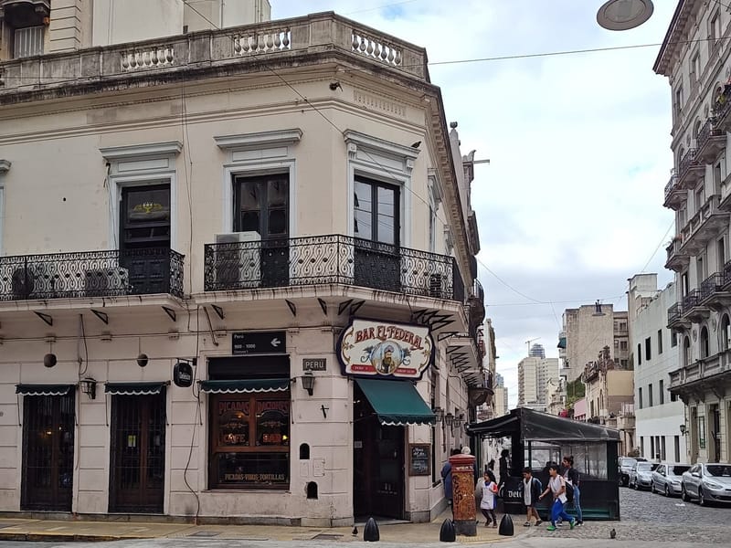 Bar notable El Federal