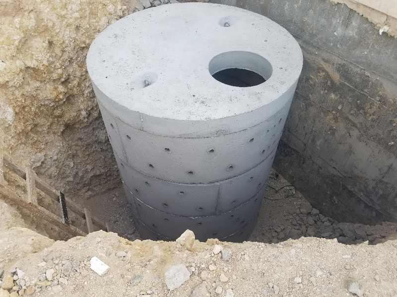 SOAKAWAY CONSTRUCTION