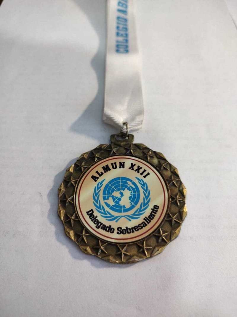 Delegado sobresaliente - ALMUN XXII