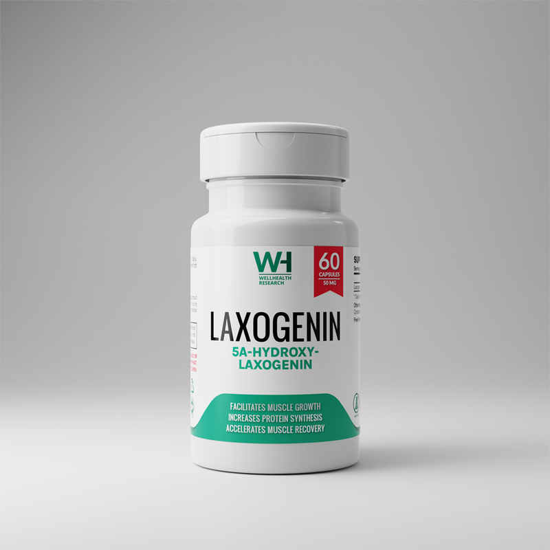 Lagoxin LAXOGENIN / 60 capsules x 25mg / WELL-HEALTH RESEARCH - WELL-HEALTH