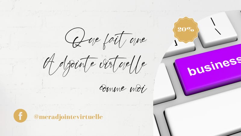 Que fait une Adjointe virtuelle comme moi