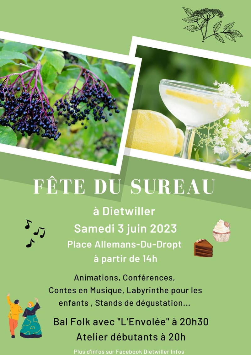 bal folk - fête du Sureau à Dietwiller