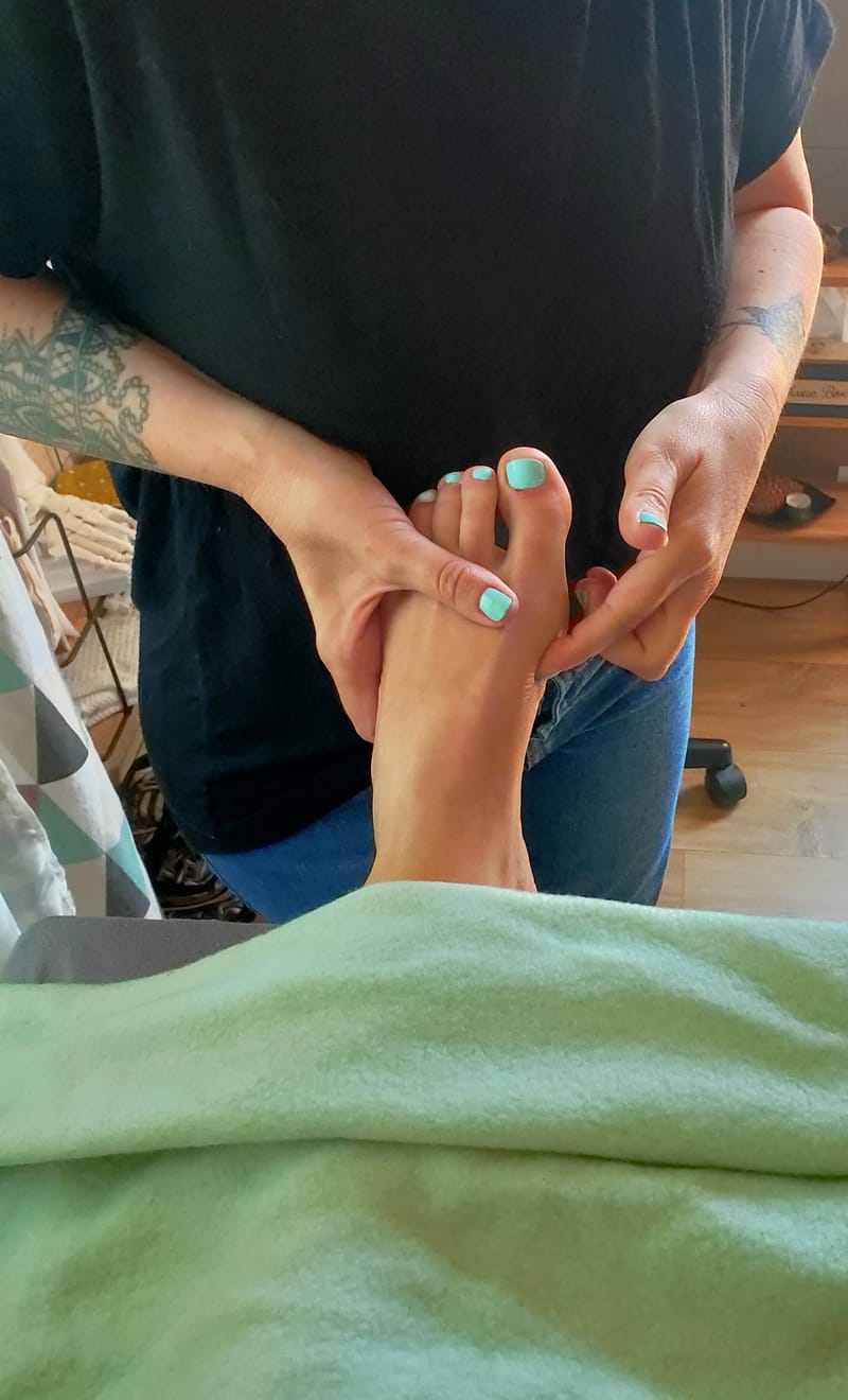 Réflexologie plantaire alliée à l'énergétique chinoise