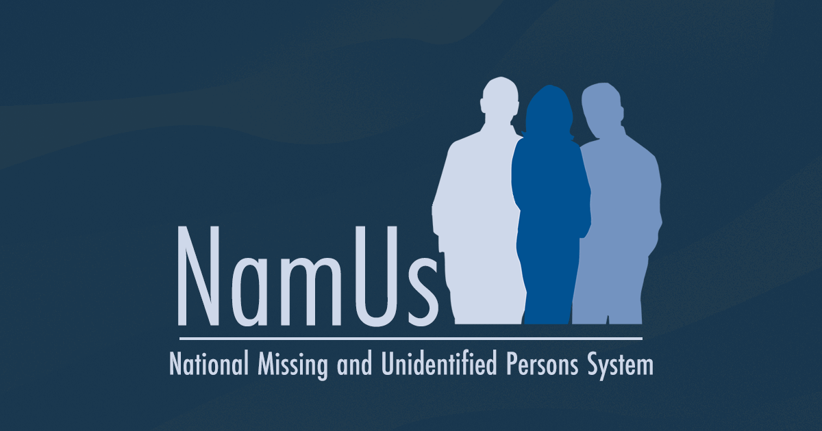 Jesse on NAMUS and the Charley Project: