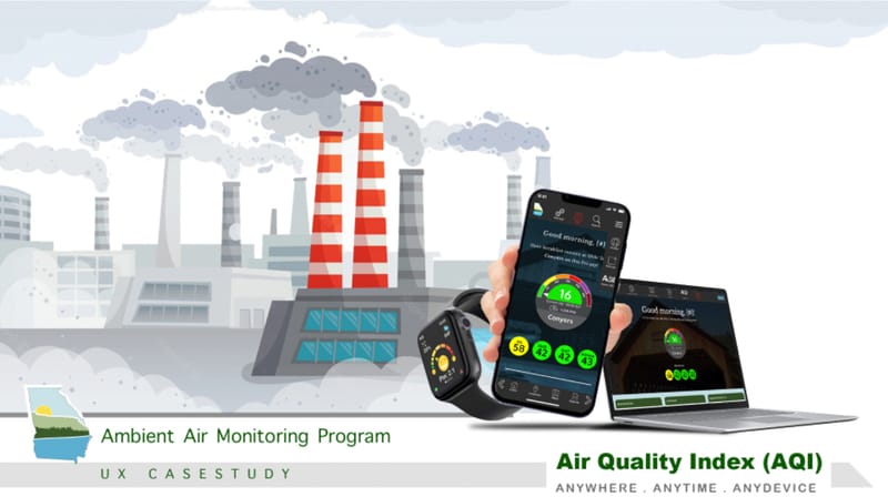 USE CASE:  Georgia Air Monitoring System - Air Quality Index