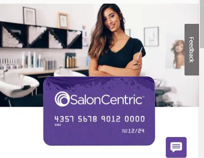 Salon Centric Credit Card image