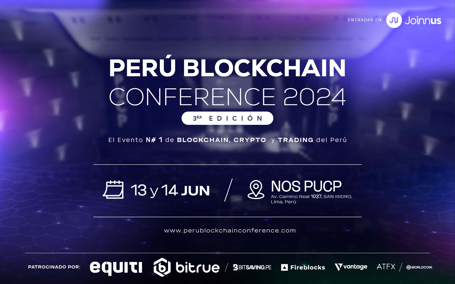 The 3rd Annual Peru Blockchain Conference is back.