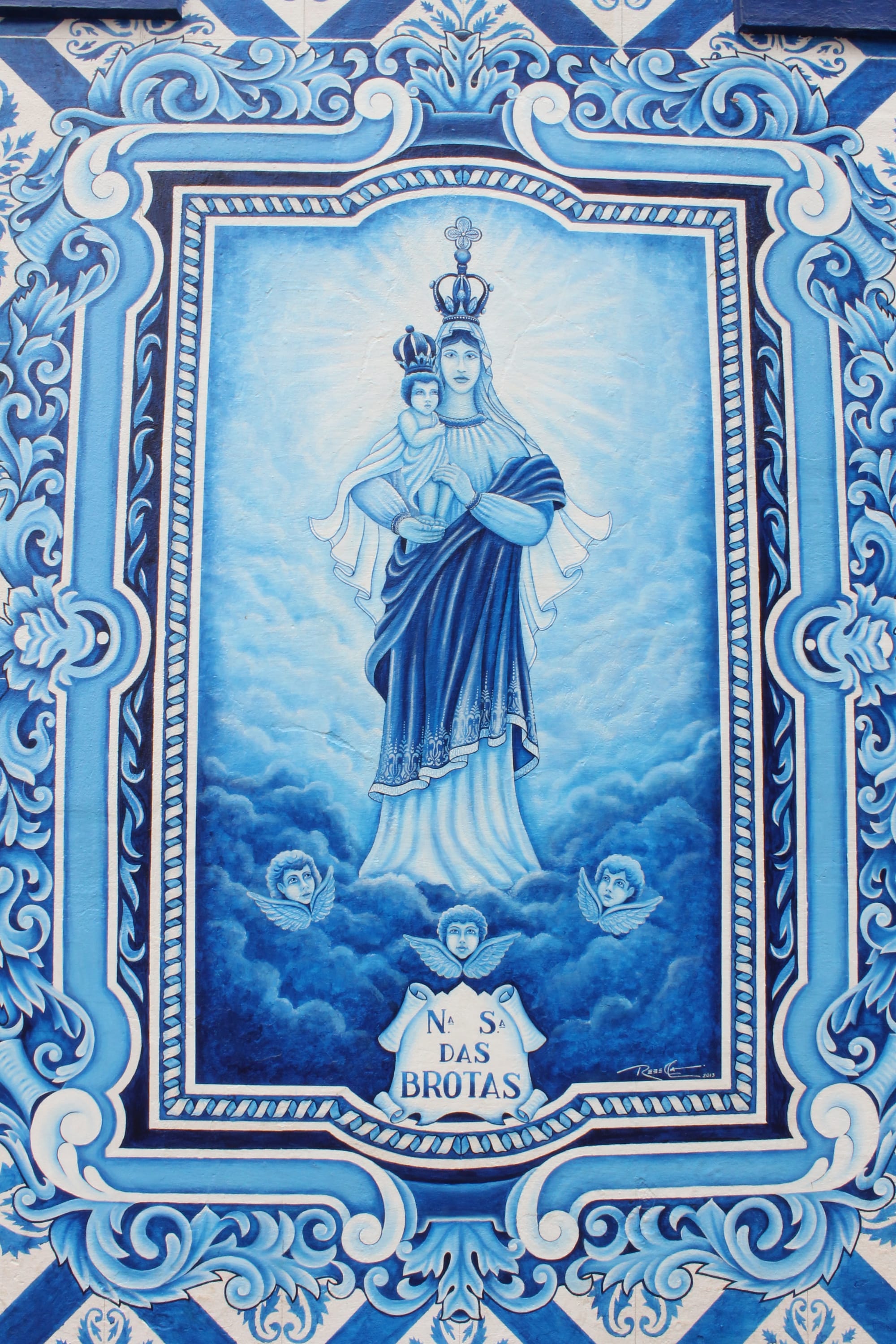 Imagem de Nossa Senhora das Brotas - Largo de Santa Cruz