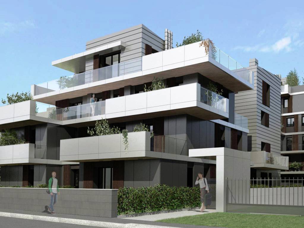 54 appartamenti in un contesto dominato dal verde a 15 minuti da Milano