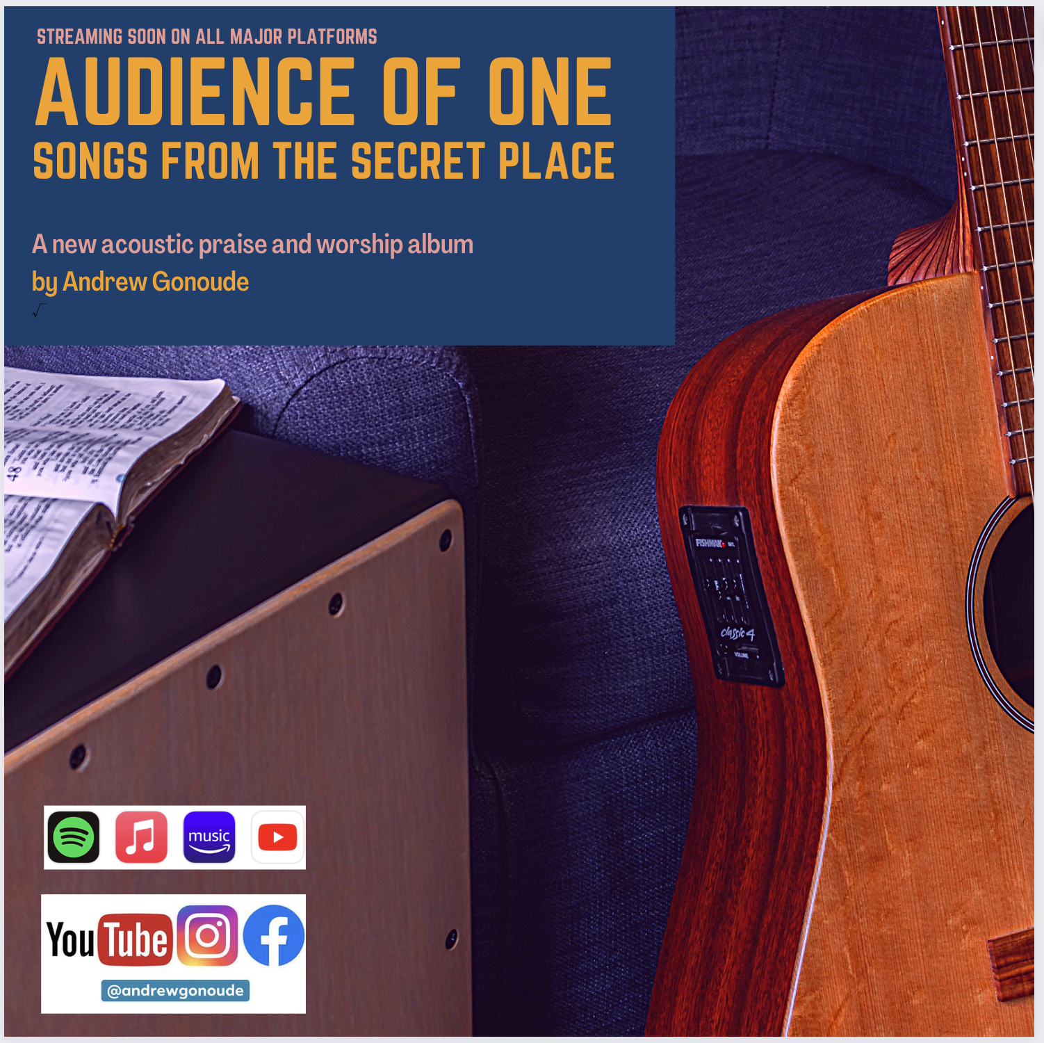 COMING SOON - NEW EP, Audience Of One