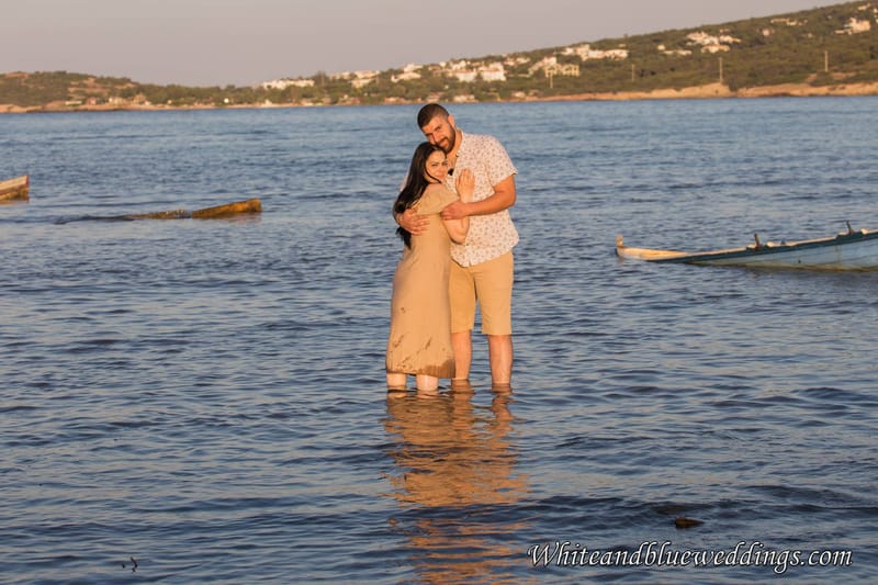 Timeless Elegance: Pre-Wedding & Γάμος του Ηλία & της Έφης στο Κτήμα Φαίδρα | White and Blue Weddings