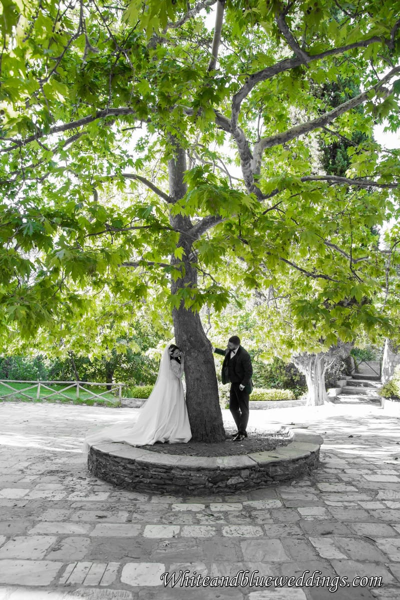 Timeless Elegance: Pre-Wedding & Γάμος του Ηλία & της Έφης στο Κτήμα Φαίδρα | White and Blue Weddings