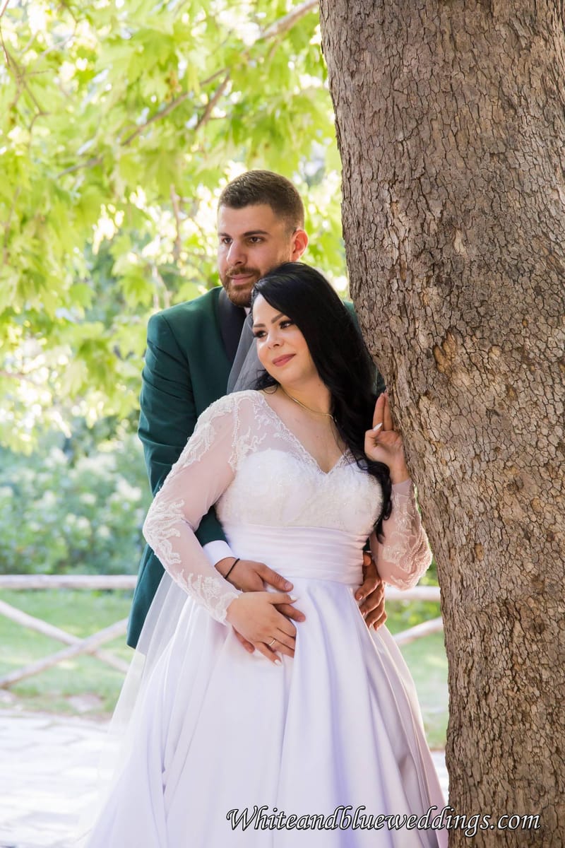 Timeless Elegance: Pre-Wedding & Γάμος του Ηλία & της Έφης στο Κτήμα Φαίδρα | White and Blue Weddings