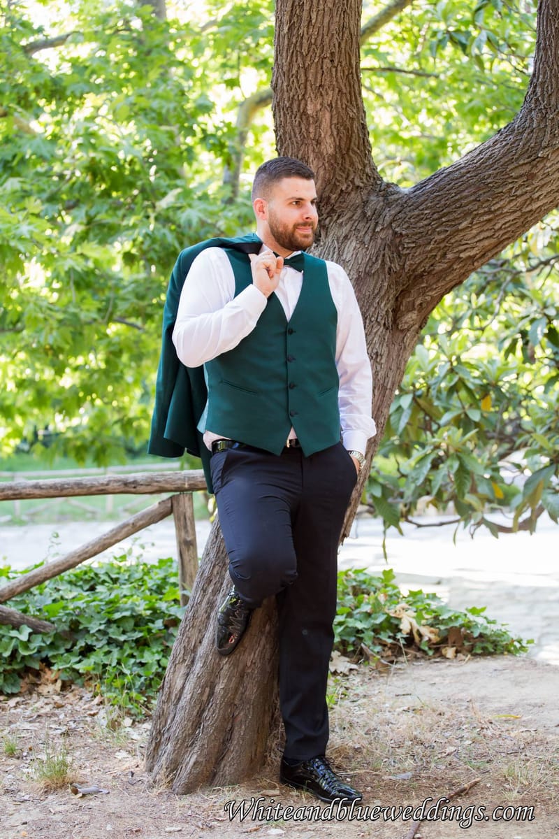 Timeless Elegance: Pre-Wedding & Γάμος του Ηλία & της Έφης στο Κτήμα Φαίδρα | White and Blue Weddings