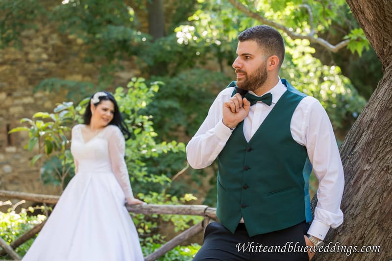 Timeless Elegance: Pre-Wedding & Γάμος του Ηλία & της Έφης στο Κτήμα Φαίδρα | White and Blue Weddings