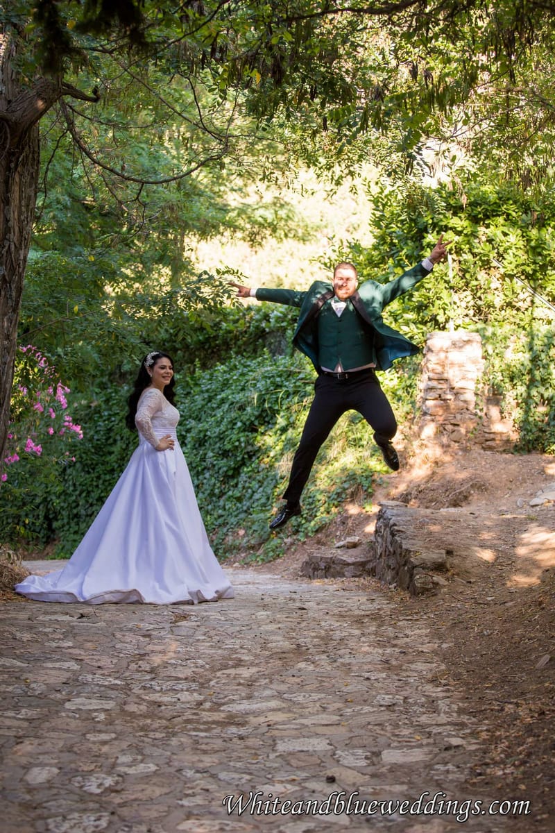 Timeless Elegance: Pre-Wedding & Γάμος του Ηλία & της Έφης στο Κτήμα Φαίδρα | White and Blue Weddings