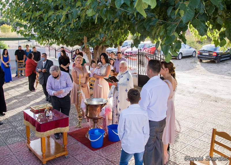 A Day to Remember: Η Βάπτιση της Χριστιάννας στον Άγιο Νύμφωνα, Πόρτο Ράφτη