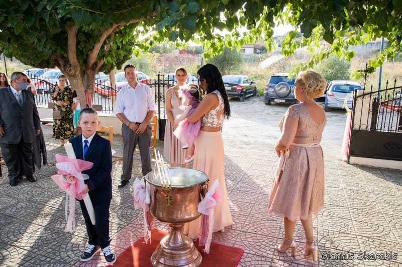 A Day to Remember: Η Βάπτιση της Χριστιάννας στον Άγιο Νύμφωνα, Πόρτο Ράφτη