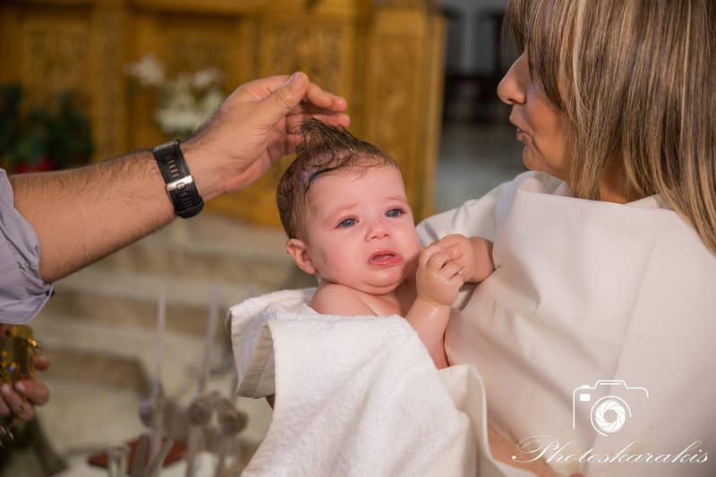 A Day of Grace: Η Βάπτιση της Βεατρίκης | White and Blue Weddings