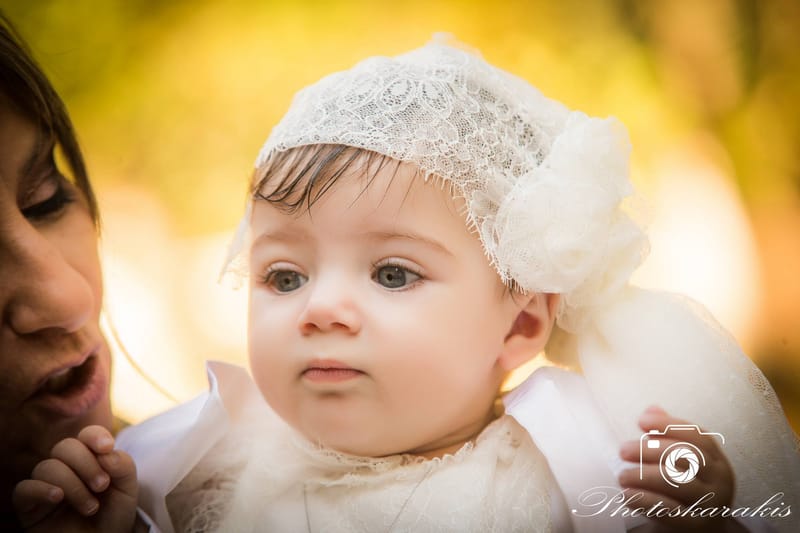 A Day of Grace: Η Βάπτιση της Βεατρίκης | White and Blue Weddings