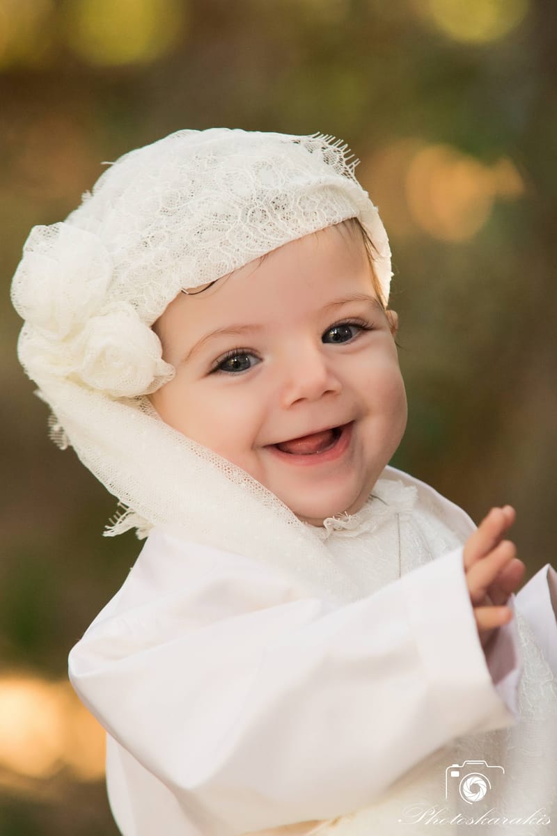 A Day of Grace: Η Βάπτιση της Βεατρίκης | White and Blue Weddings