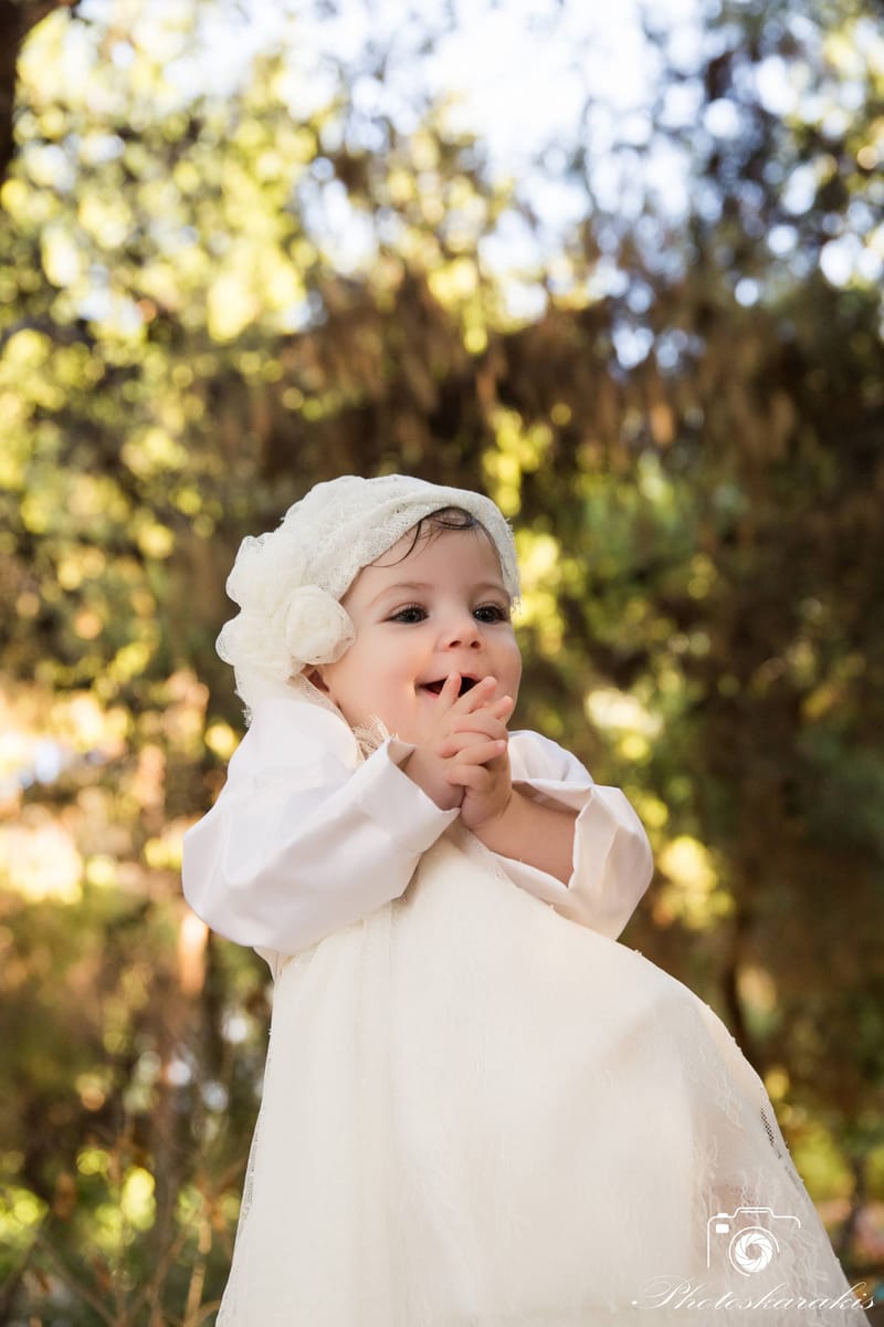 A Day of Grace: Η Βάπτιση της Βεατρίκης | White and Blue Weddings