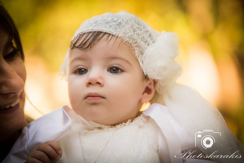 A Day of Grace: Η Βάπτιση της Βεατρίκης | White and Blue Weddings