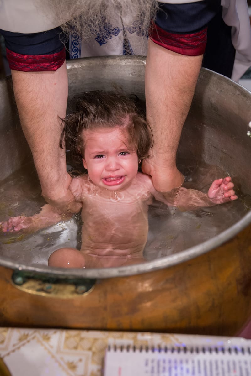 A Colorful Celebration: Η Βάπτιση της Ίριδας στο Πόρτο Ράφτη | White and Blue Weddings