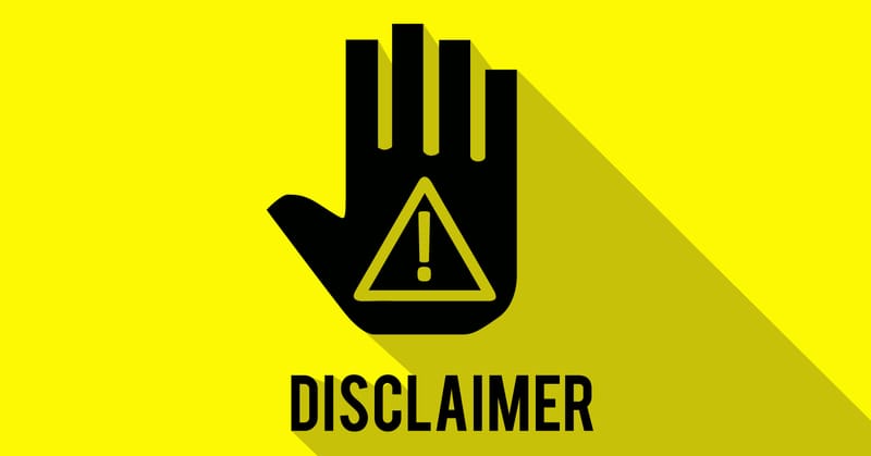 Disclaimer Notice