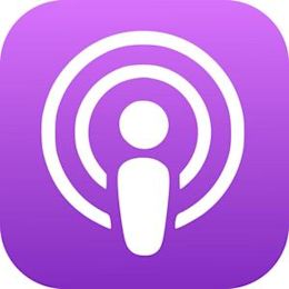 available at these popular podcast sites image
