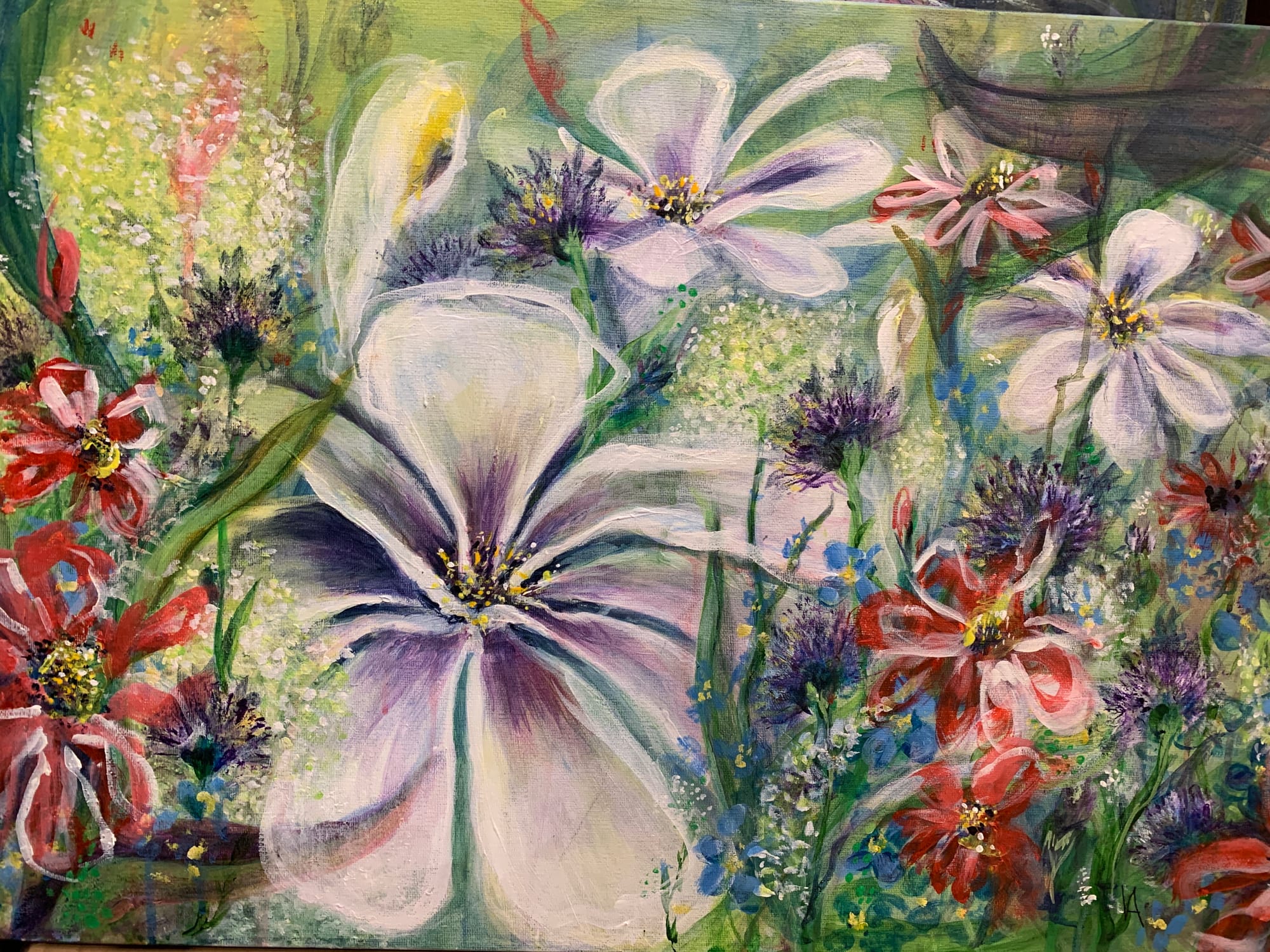 De vilde blomster 2 60 x 40