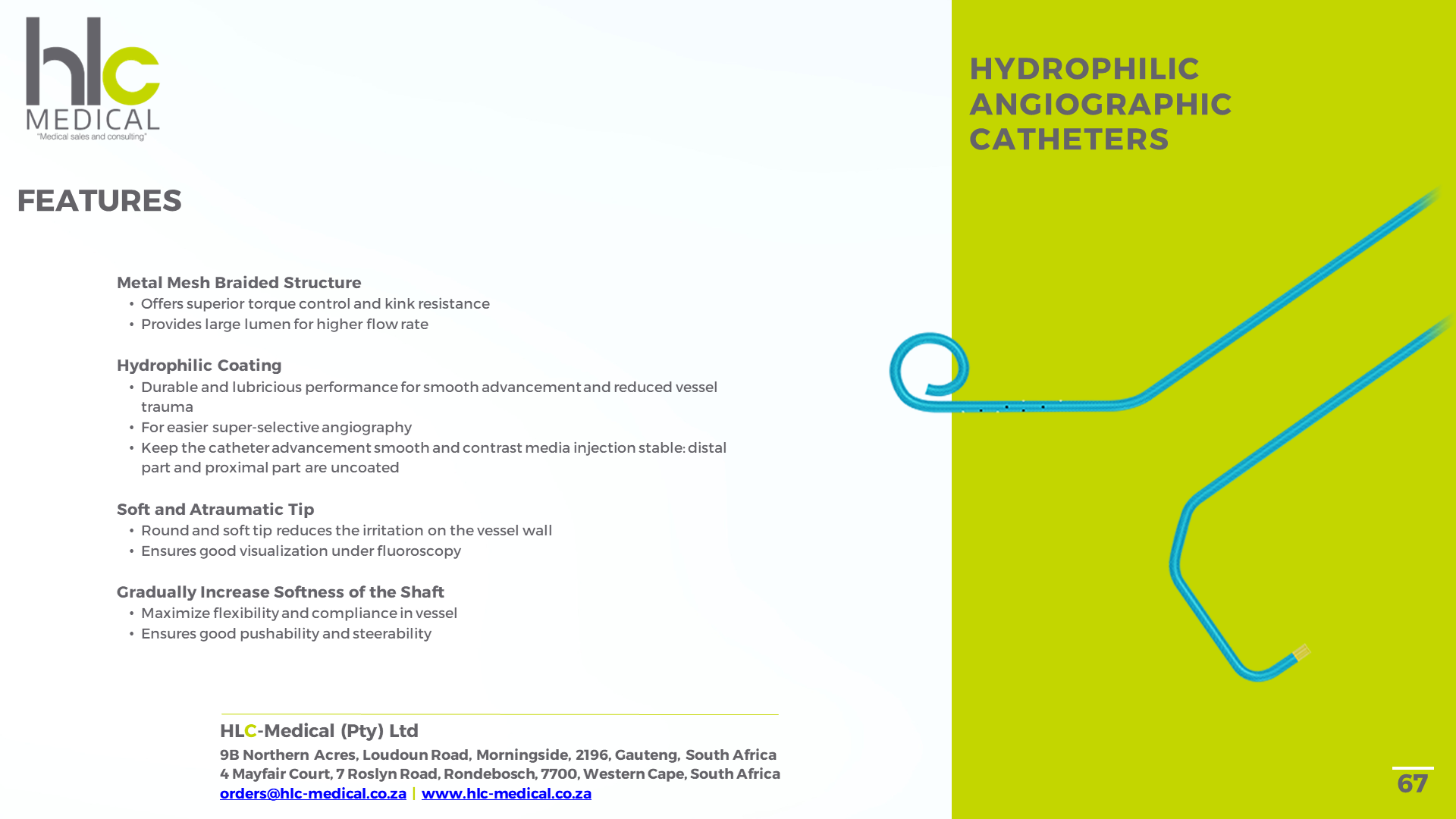 Diagnostic Catheters