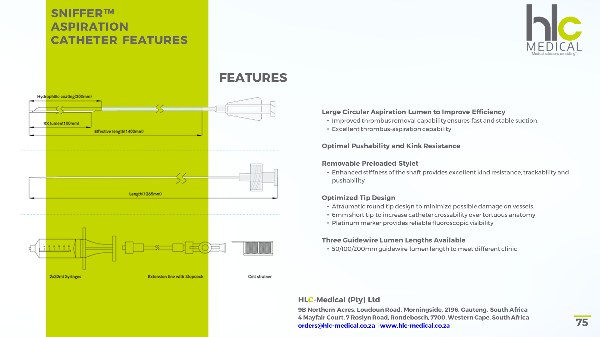 Speciality Catheters