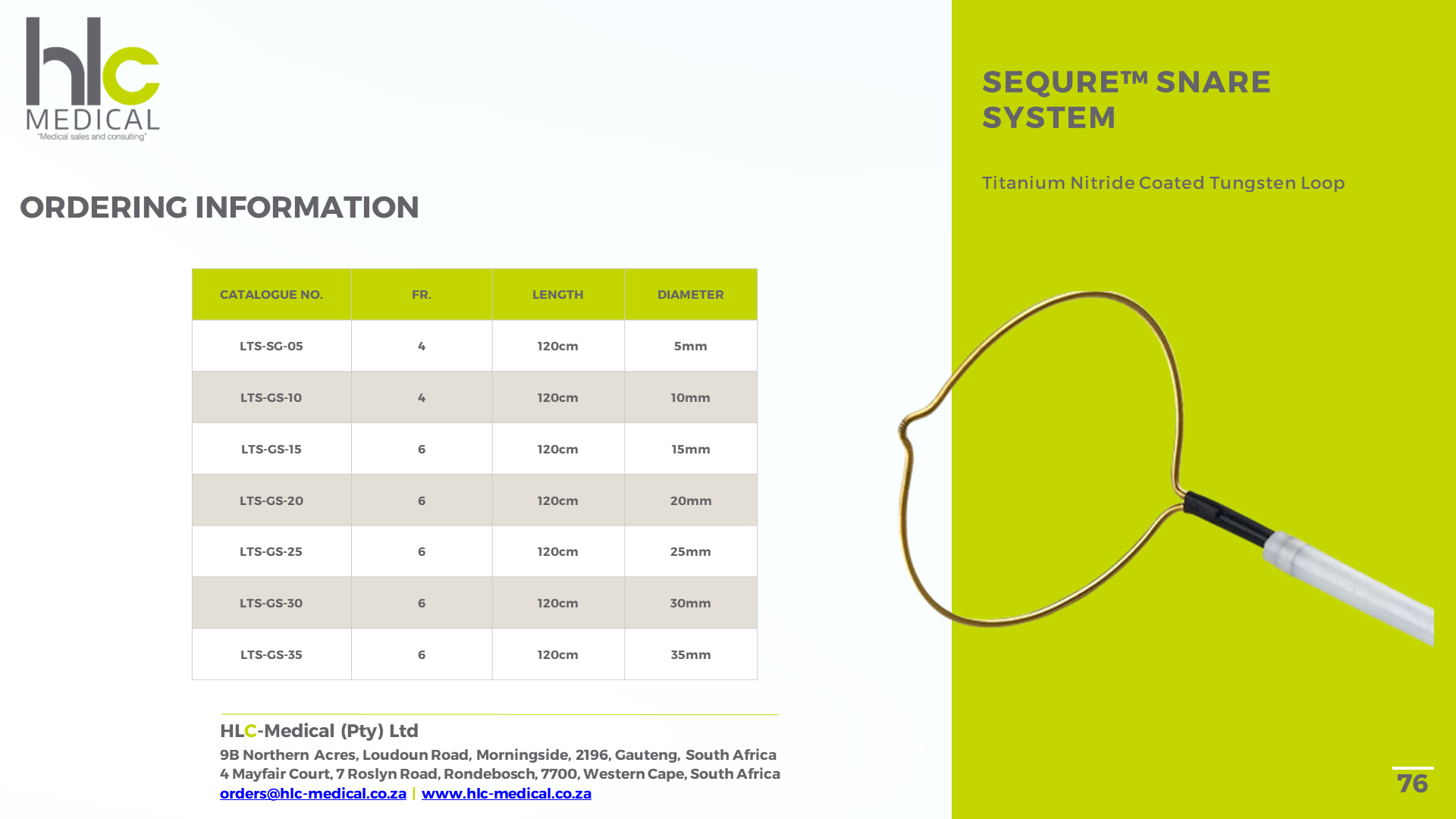 Speciality Catheters