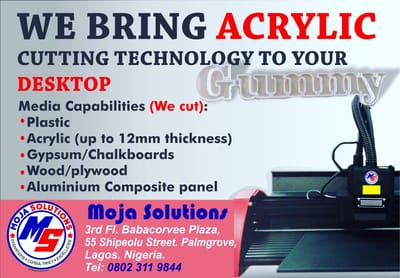 Bringing Acrylic Cutting to your Desktop