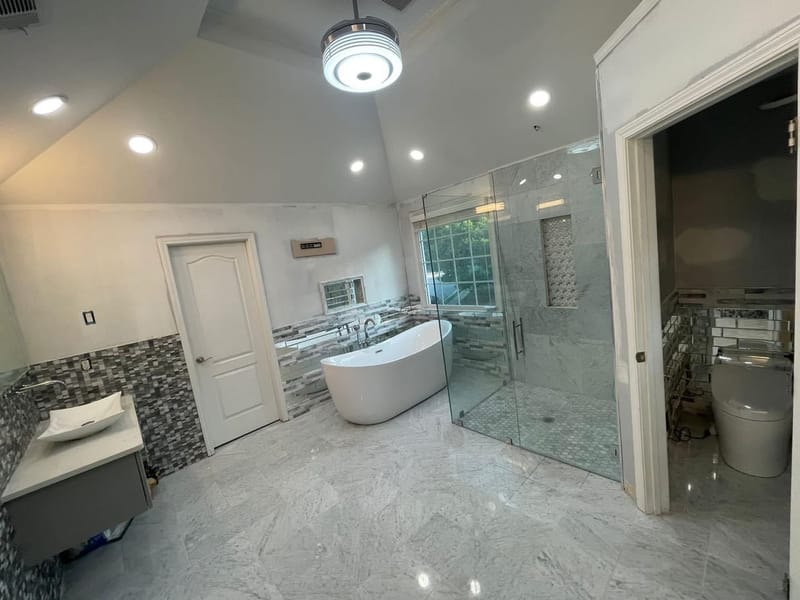 Bathroom remodeling