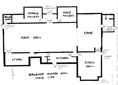 LAYOUT of the halls image