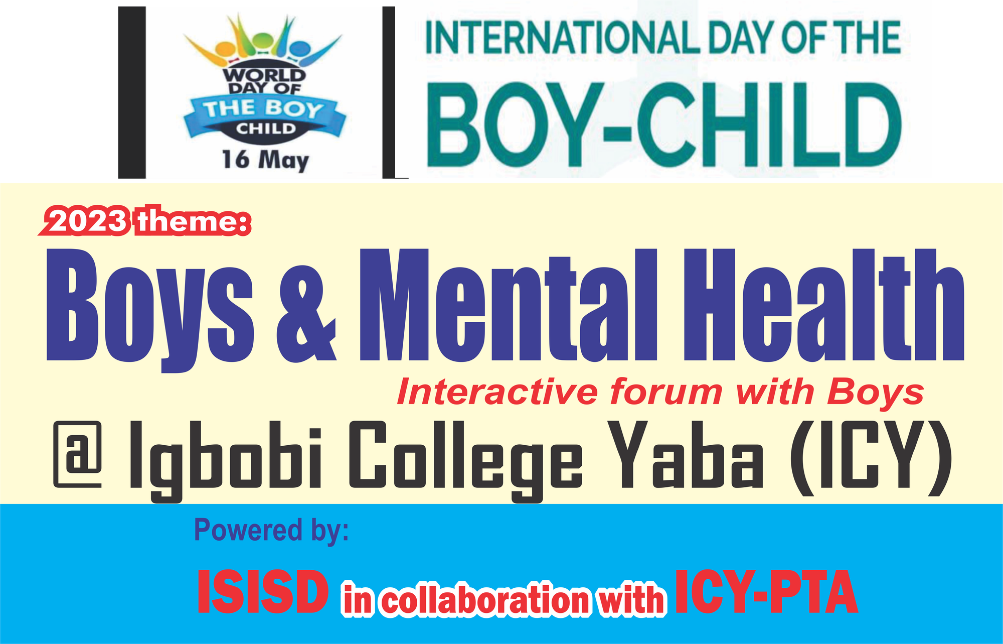 World Day of the Boy Child 2023