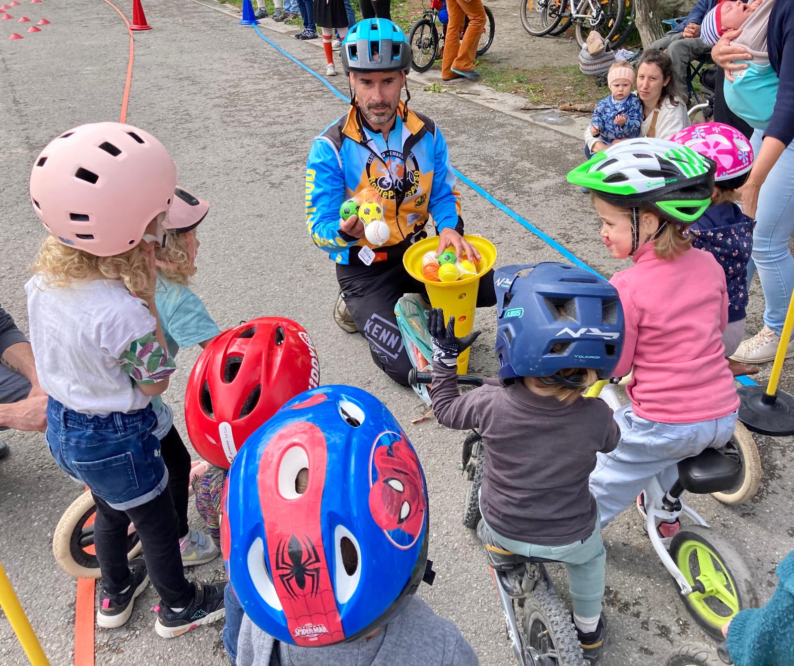 Course pour jeunes enfants